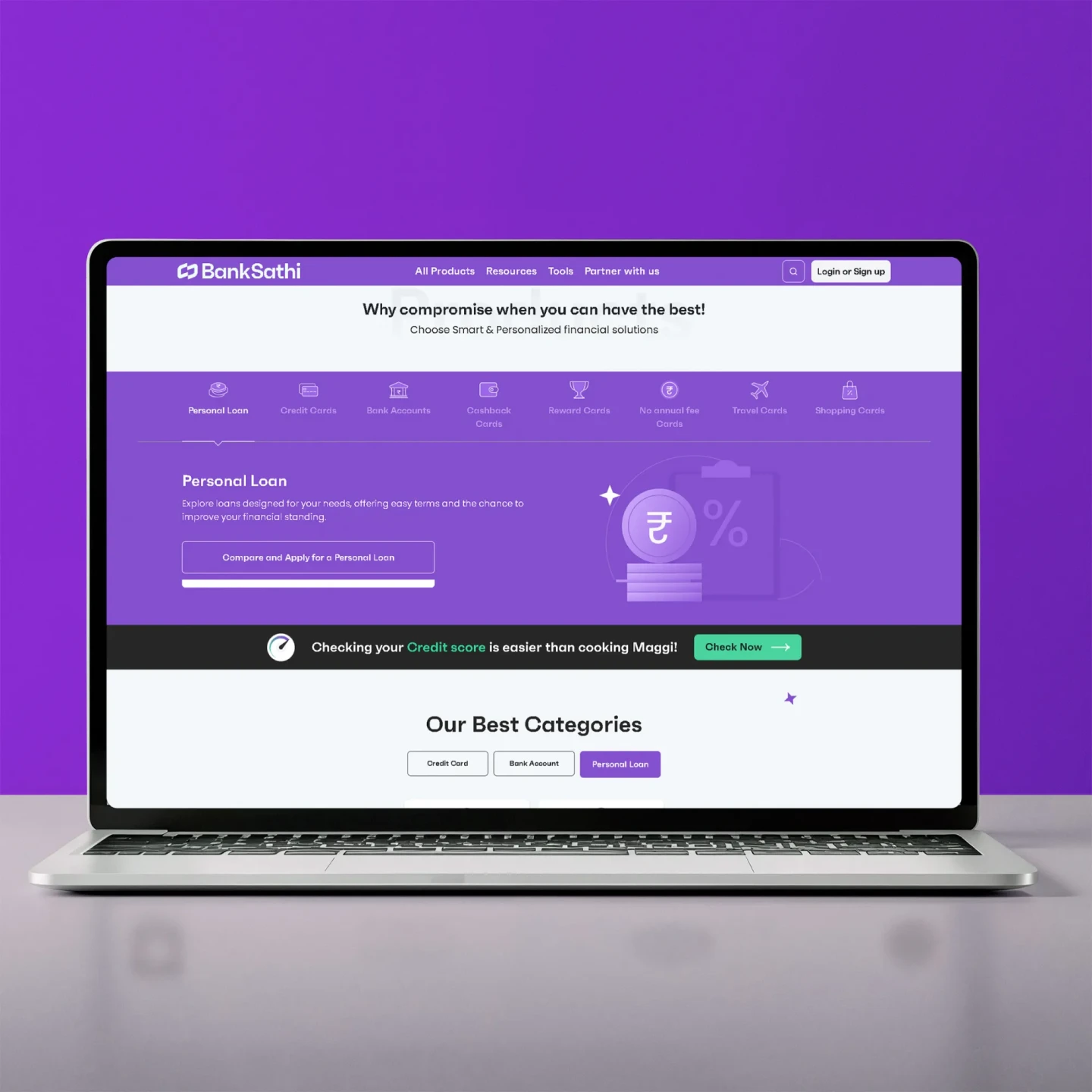 BankSathi – Fintech Platform for Financial Access & Income Generation