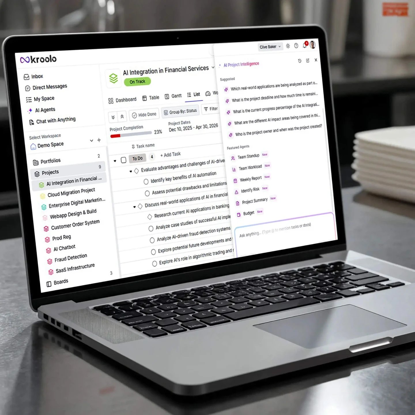 Kroolo – AI Work Operating System (WorkOS)