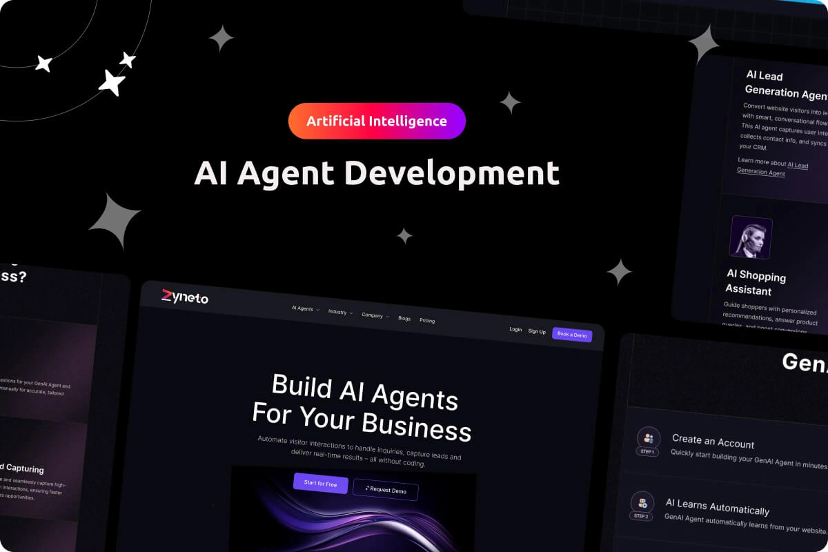 AI Agent Development Company | AI Agent Development Services - Zyneto Development Services AI Agent Development Company | AI Agent Development Services - Zyneto Development Services